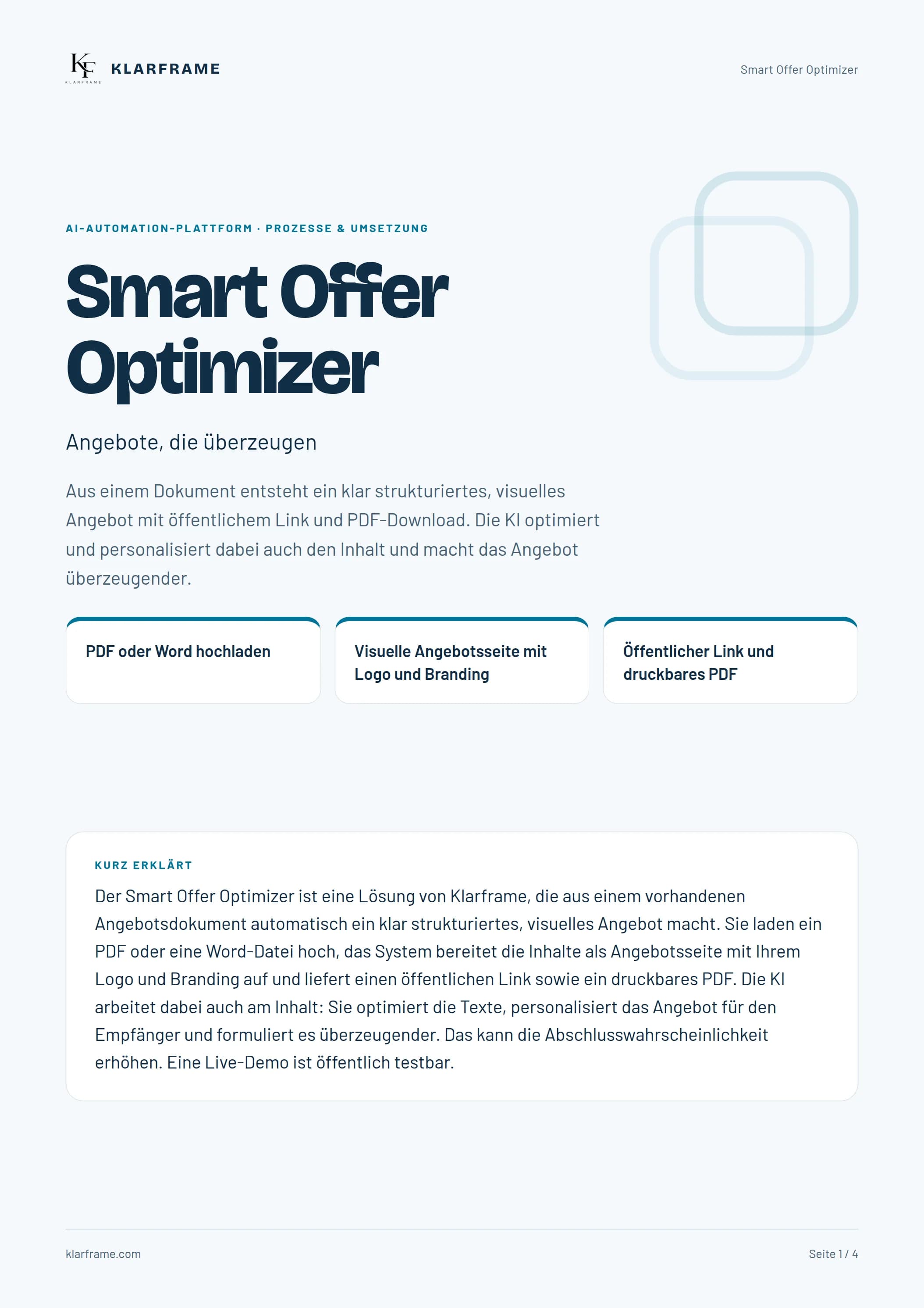 Smart Offer Optimizer