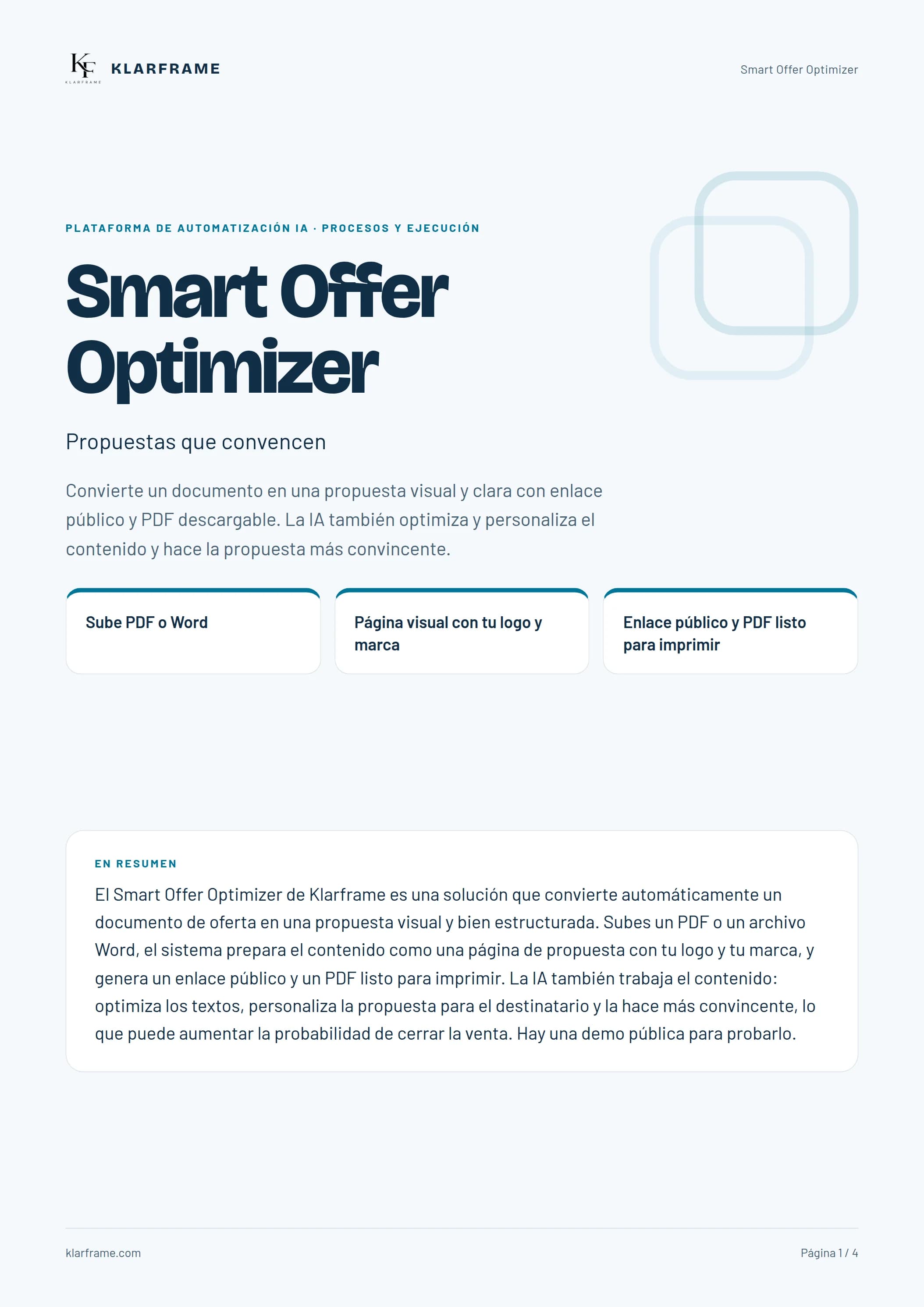 Smart Offer Optimizer