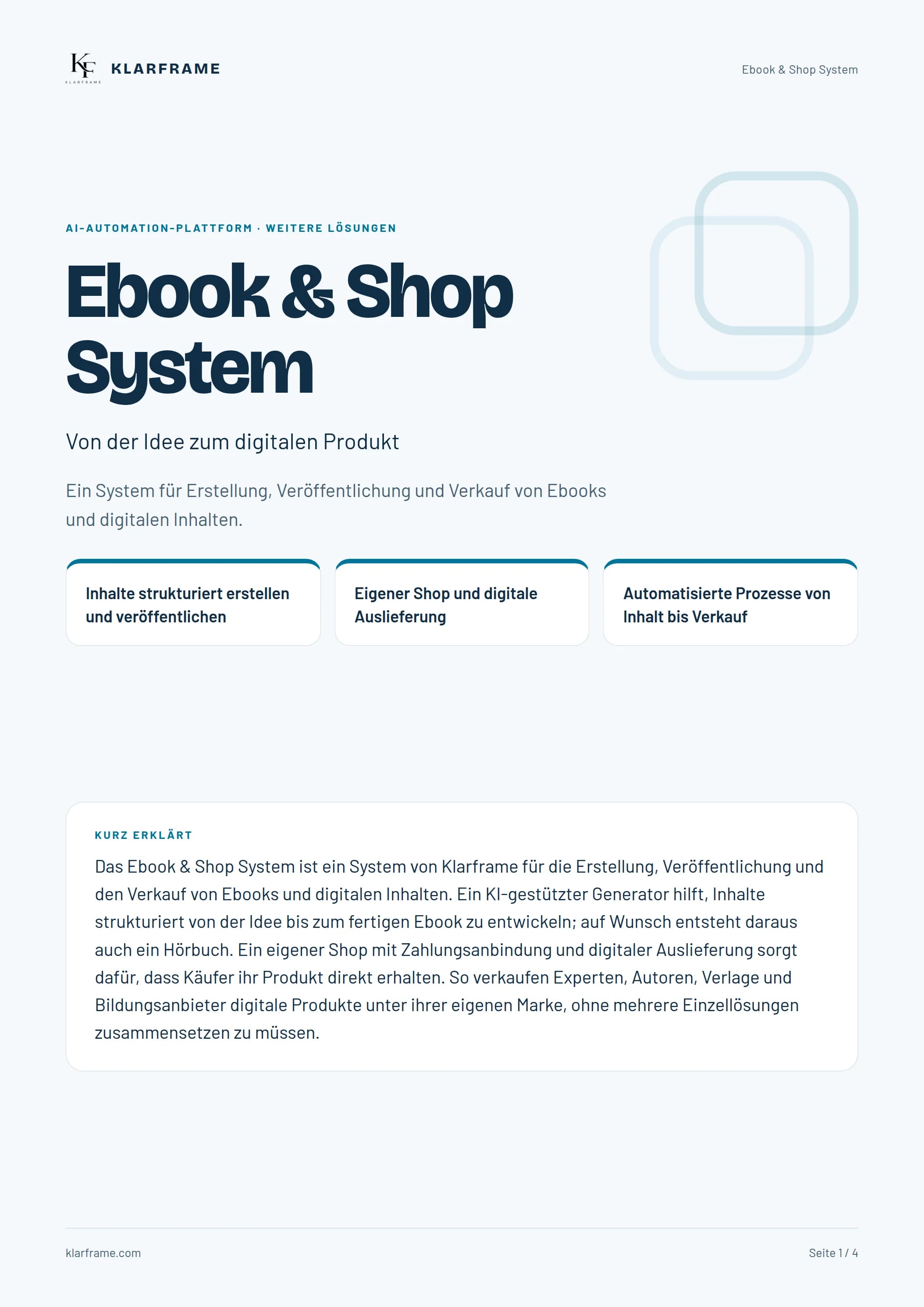Ebook & Shop System