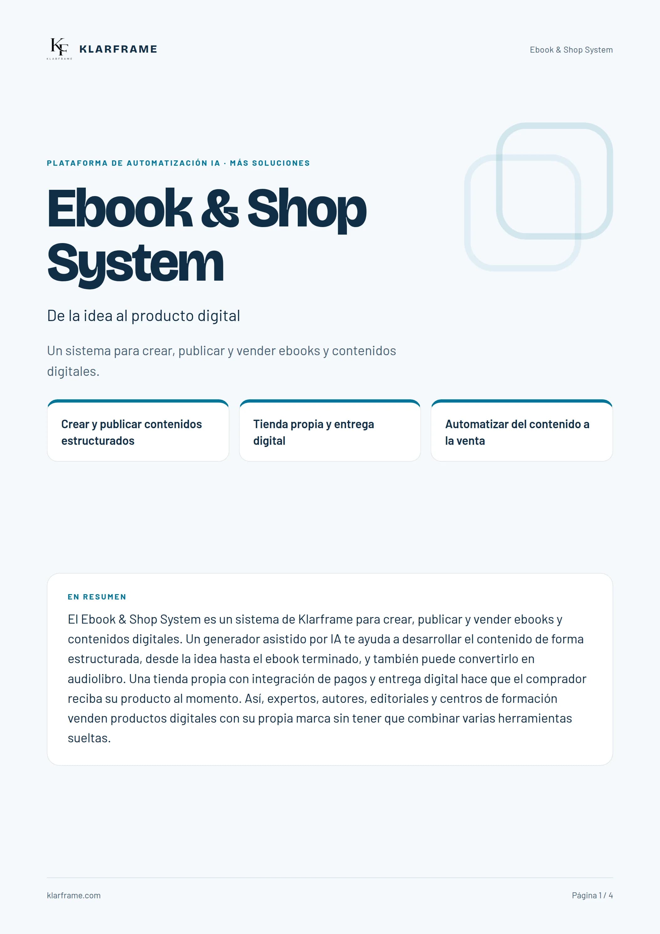 Ebook & Shop System