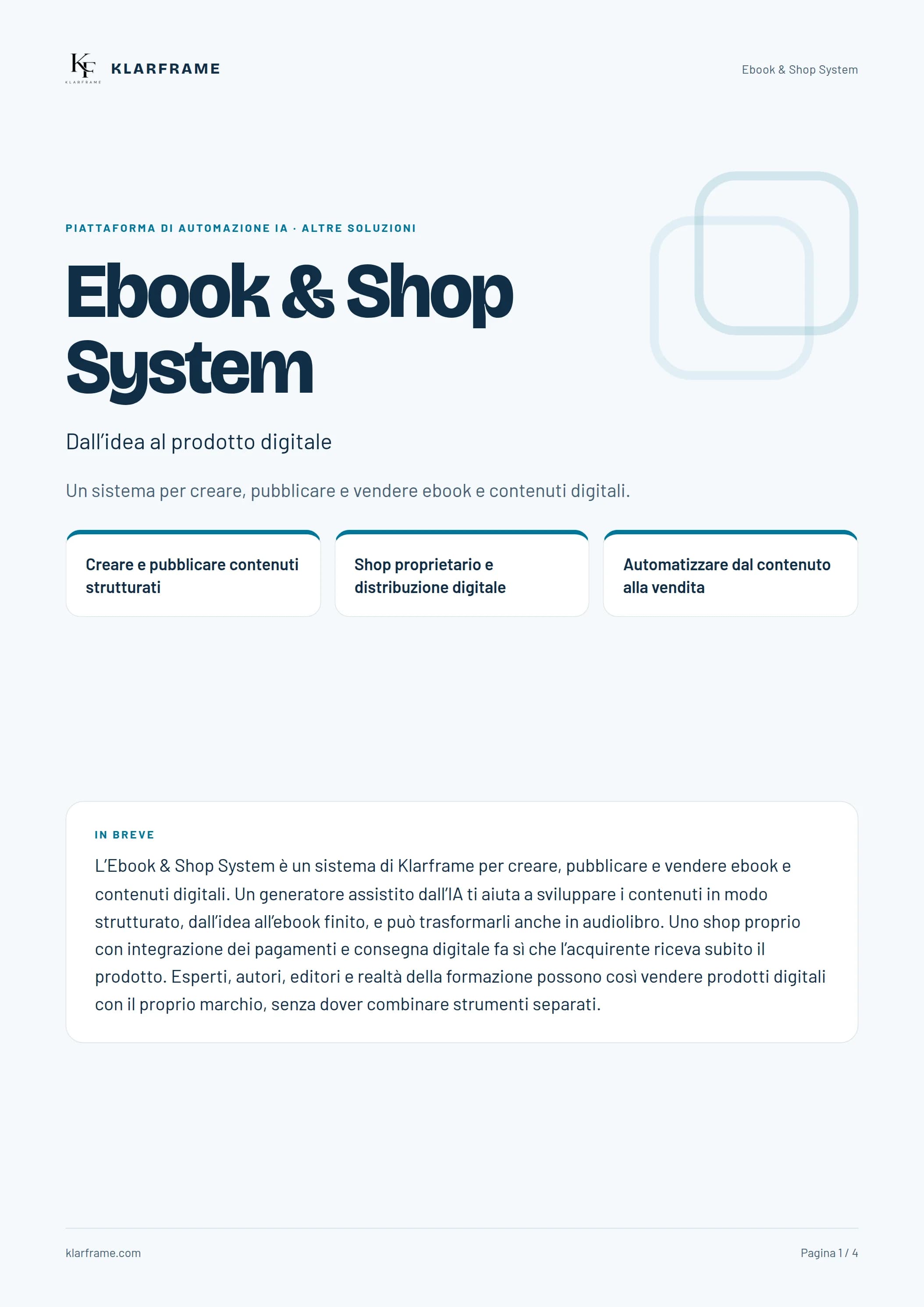 Ebook & Shop System