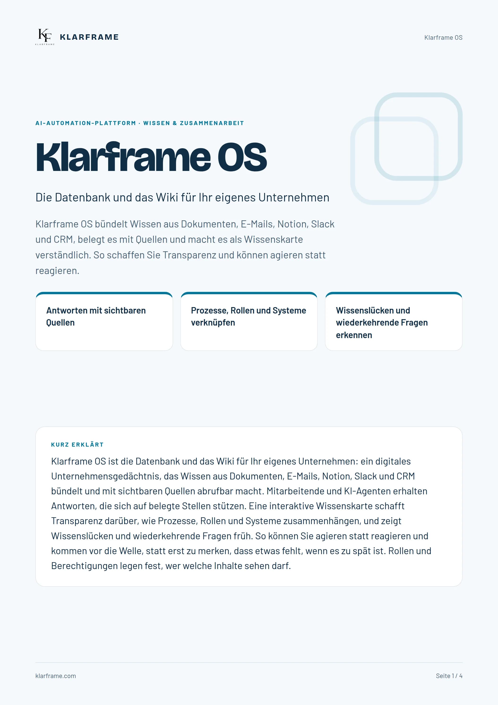 Klarframe OS