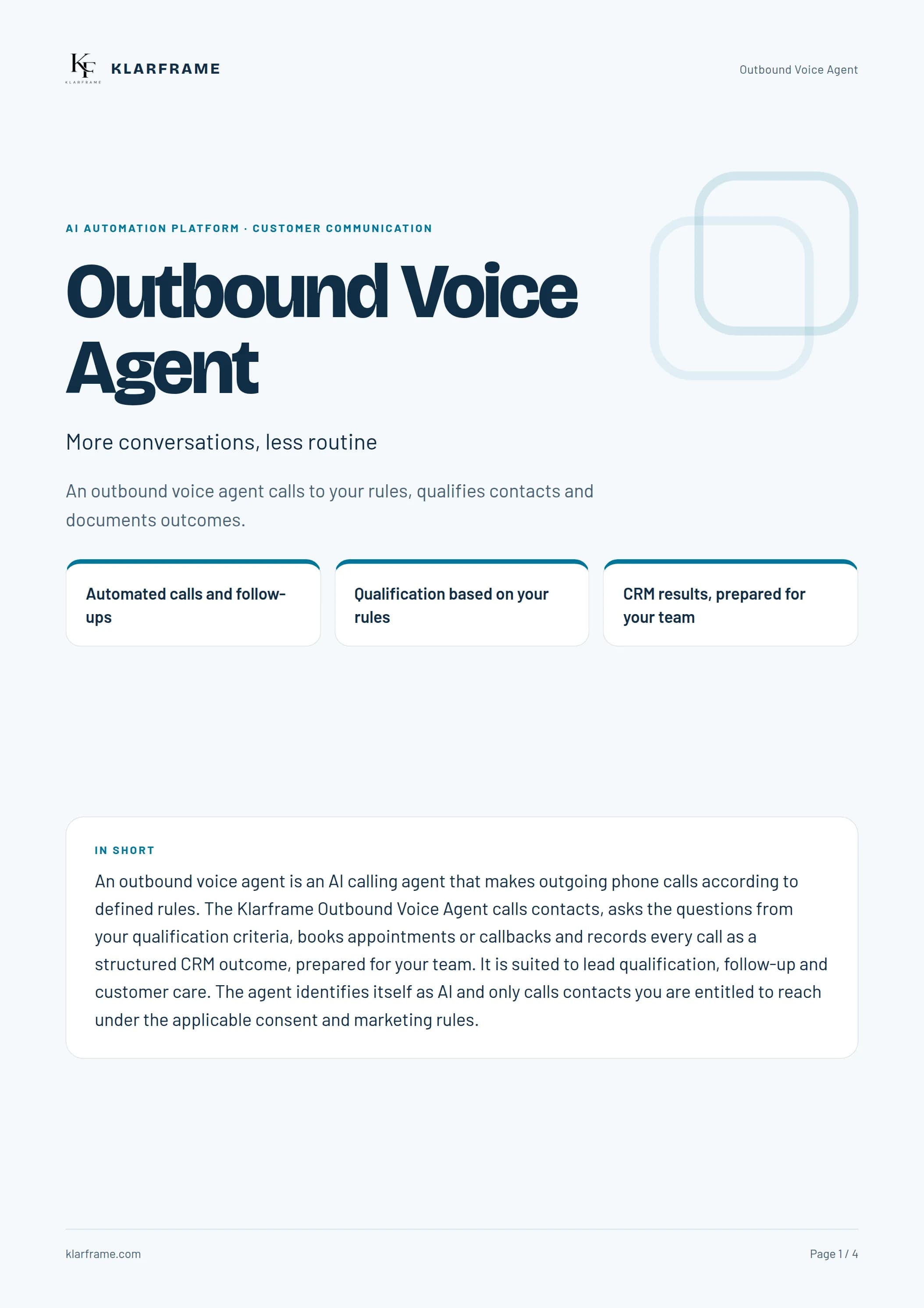 Outbound Voice Agent