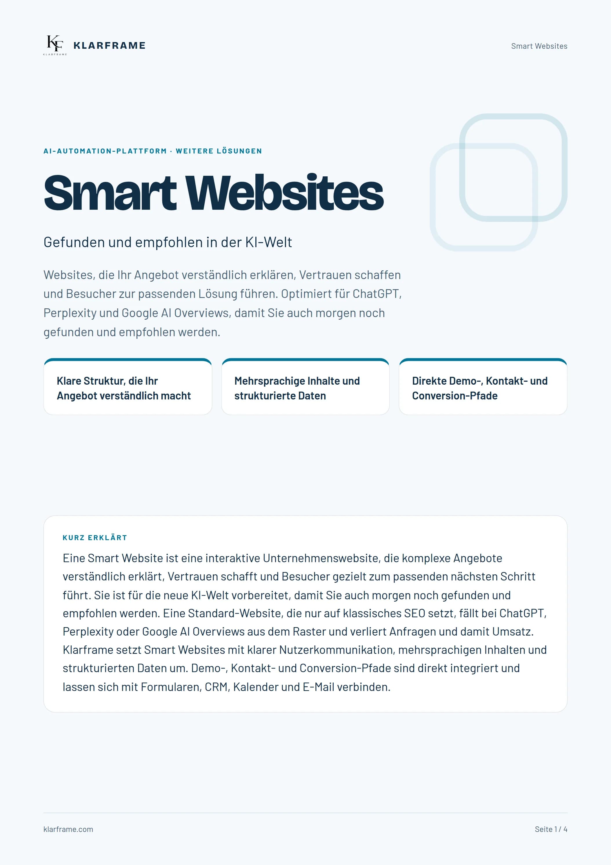 Smart Websites