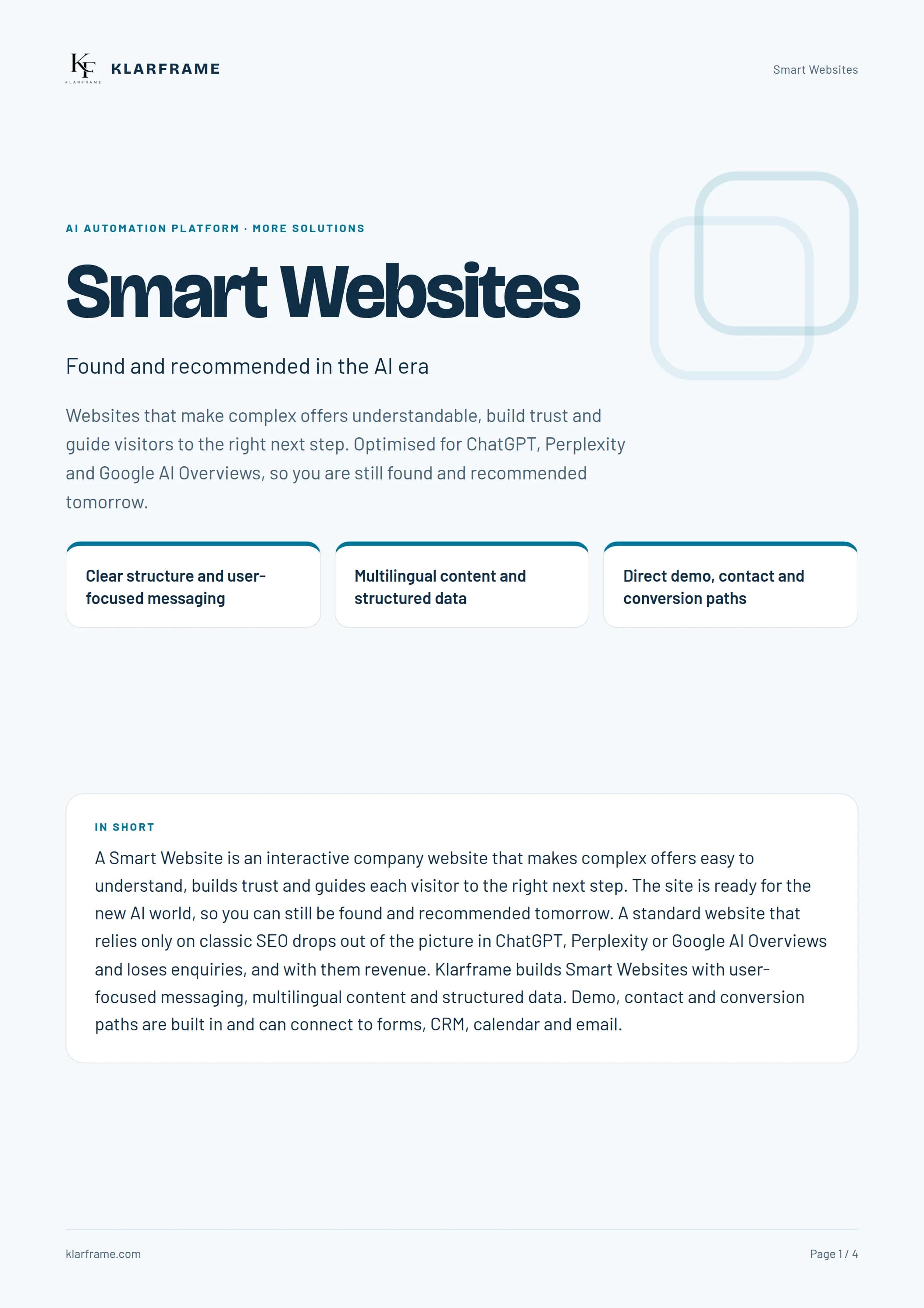Smart Websites