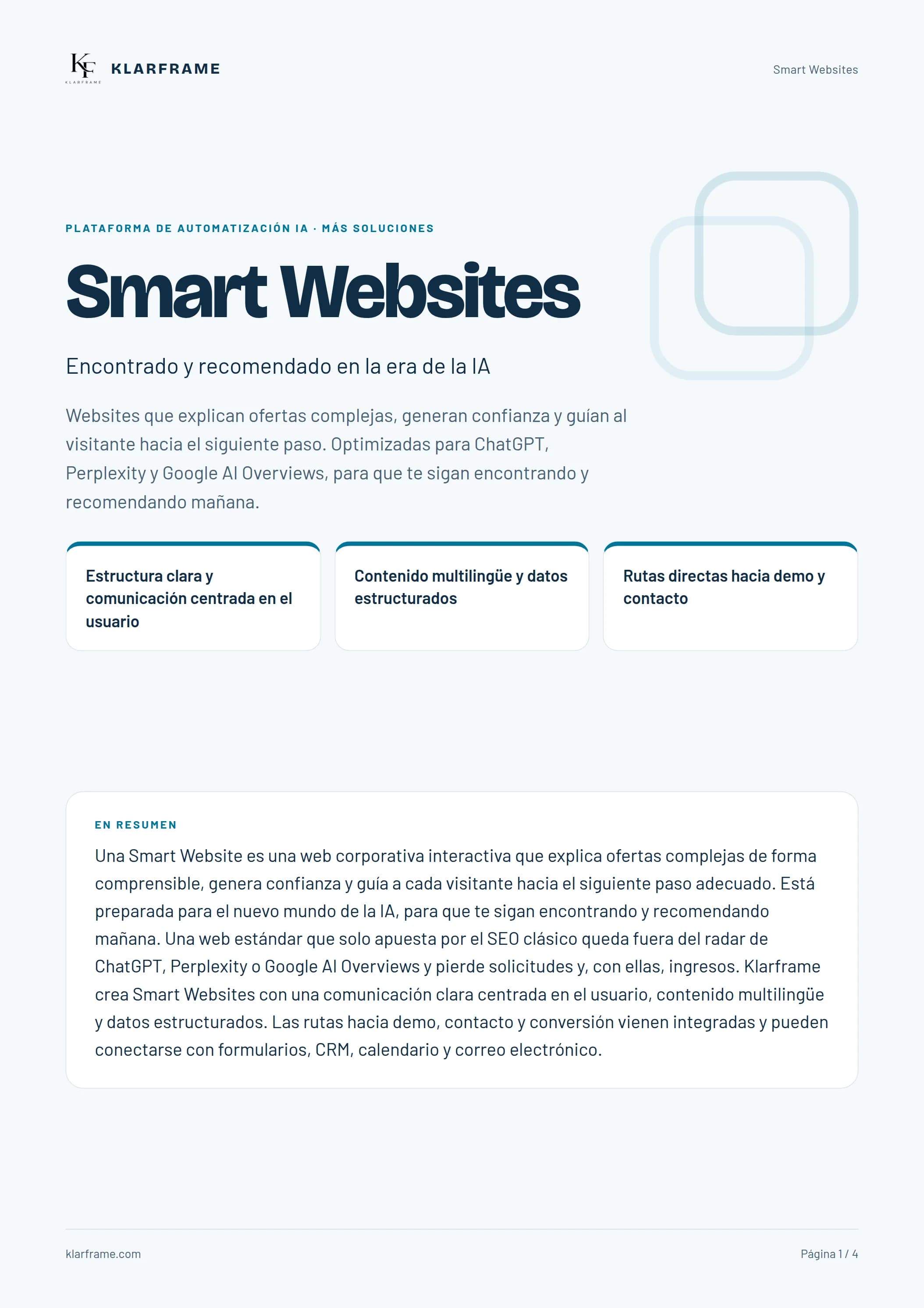 Smart Websites