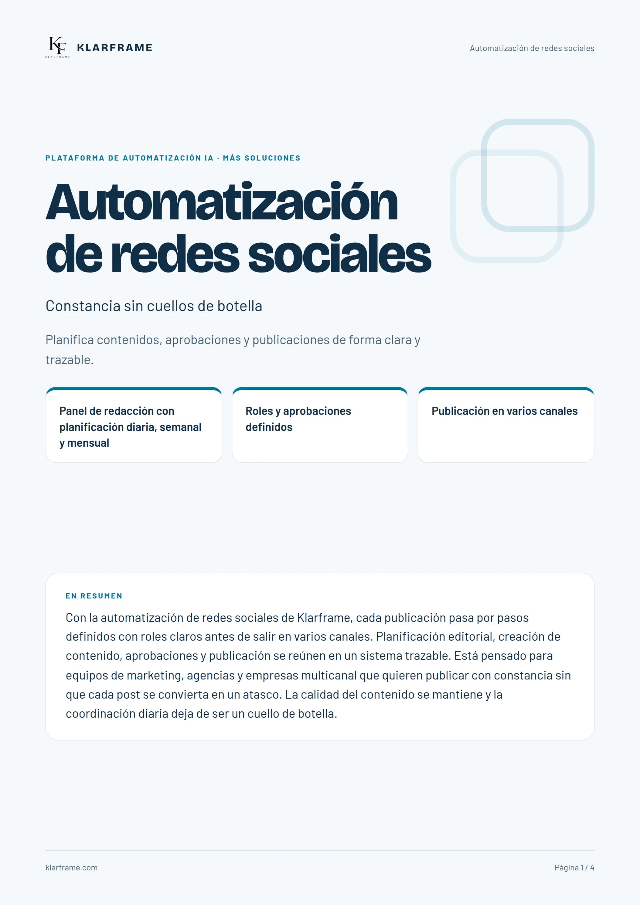 Automatización de redes sociales