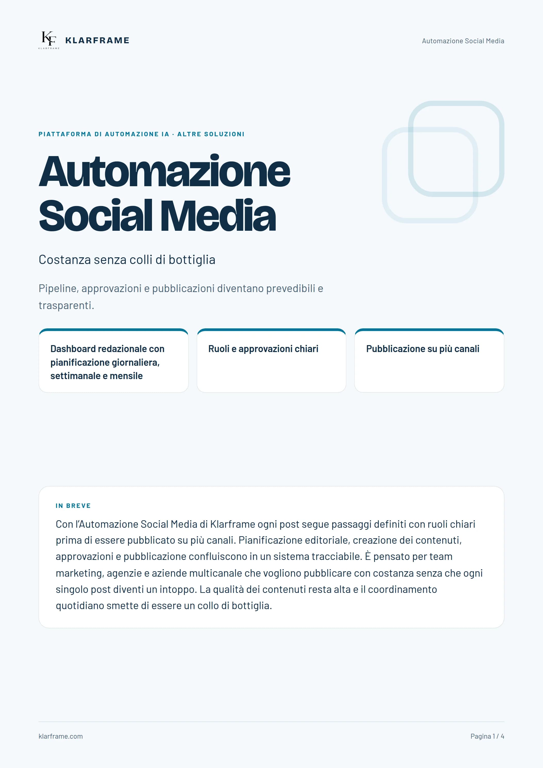 Automazione Social Media