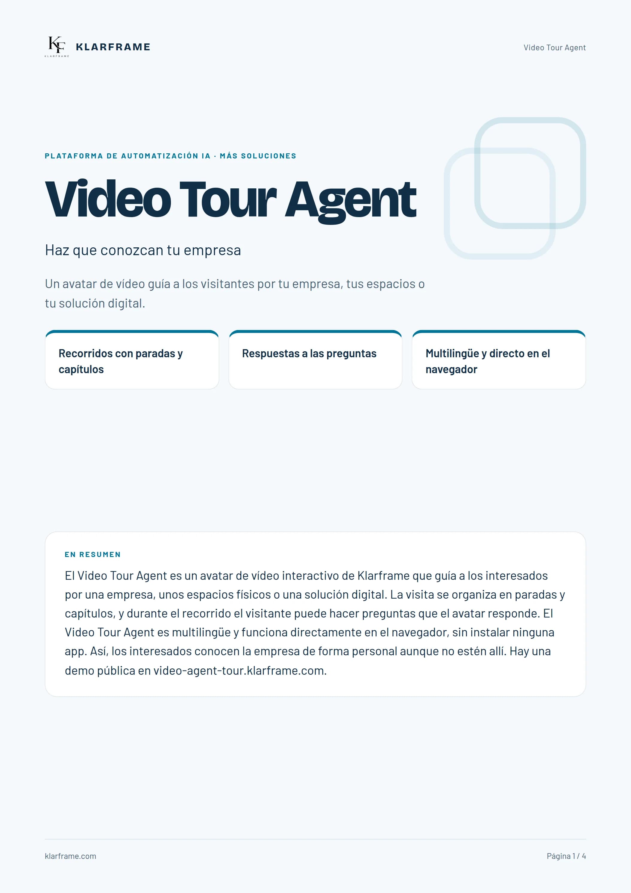 Video Tour Agent