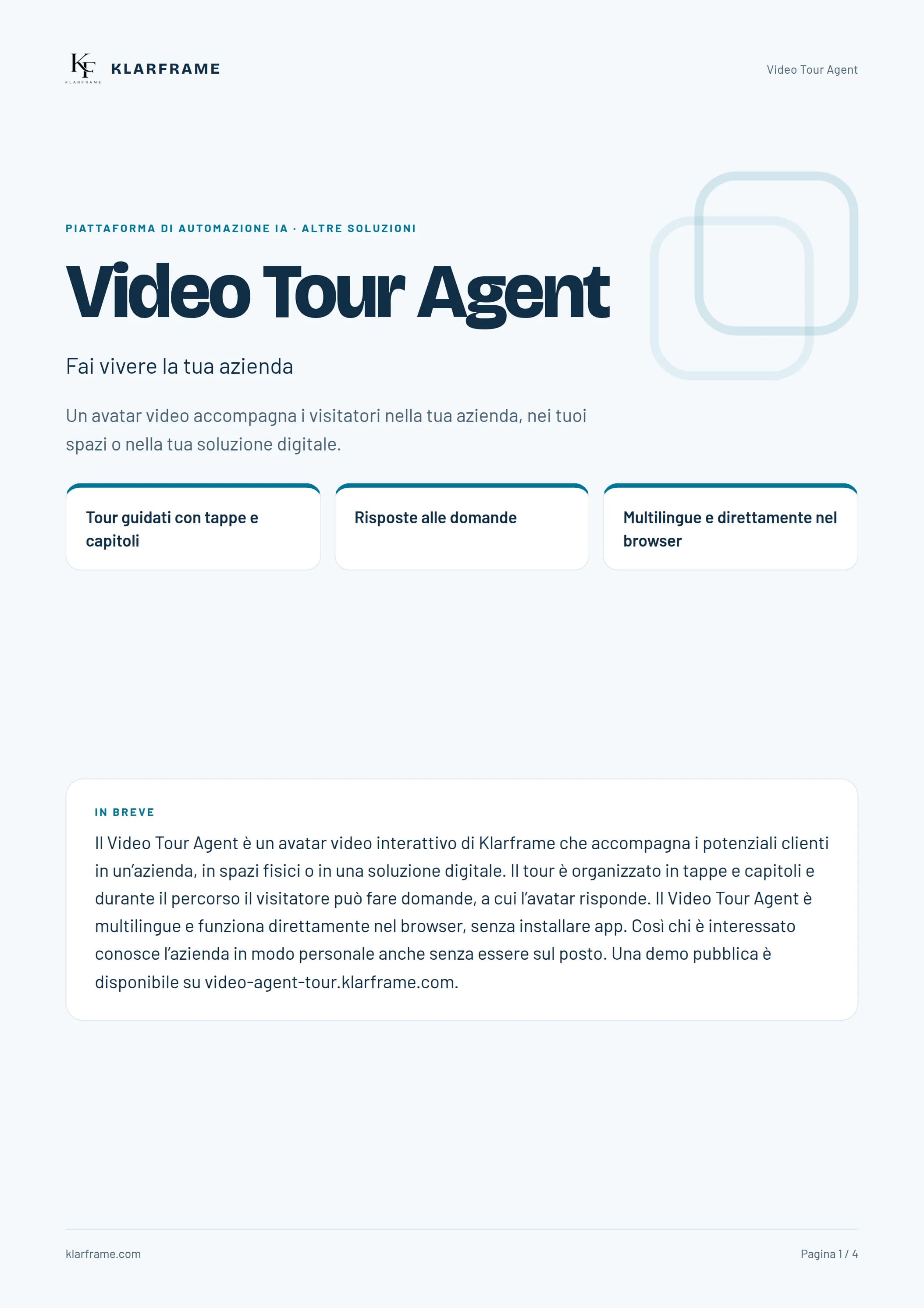 Video Tour Agent