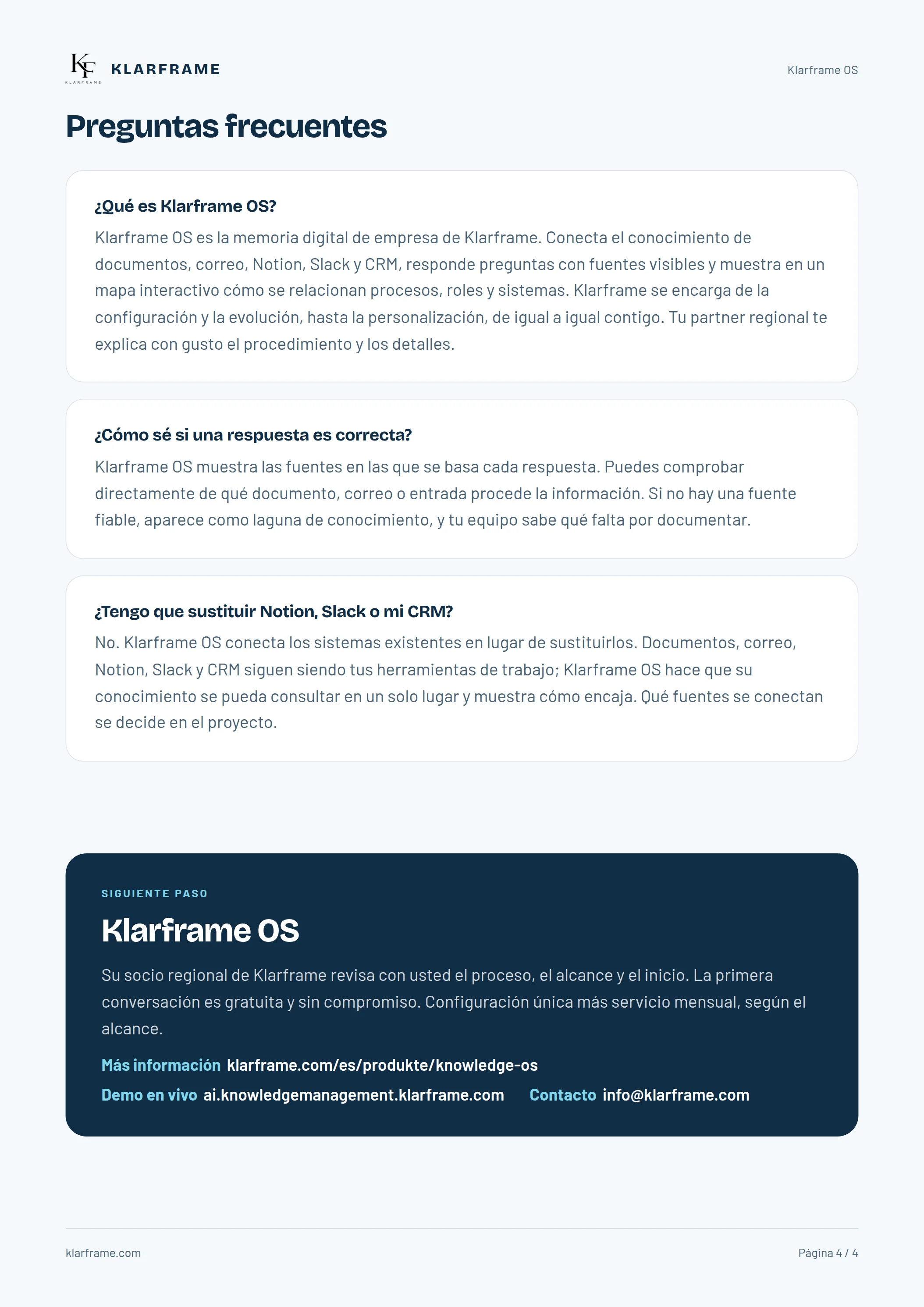 Klarframe OS — Página 4