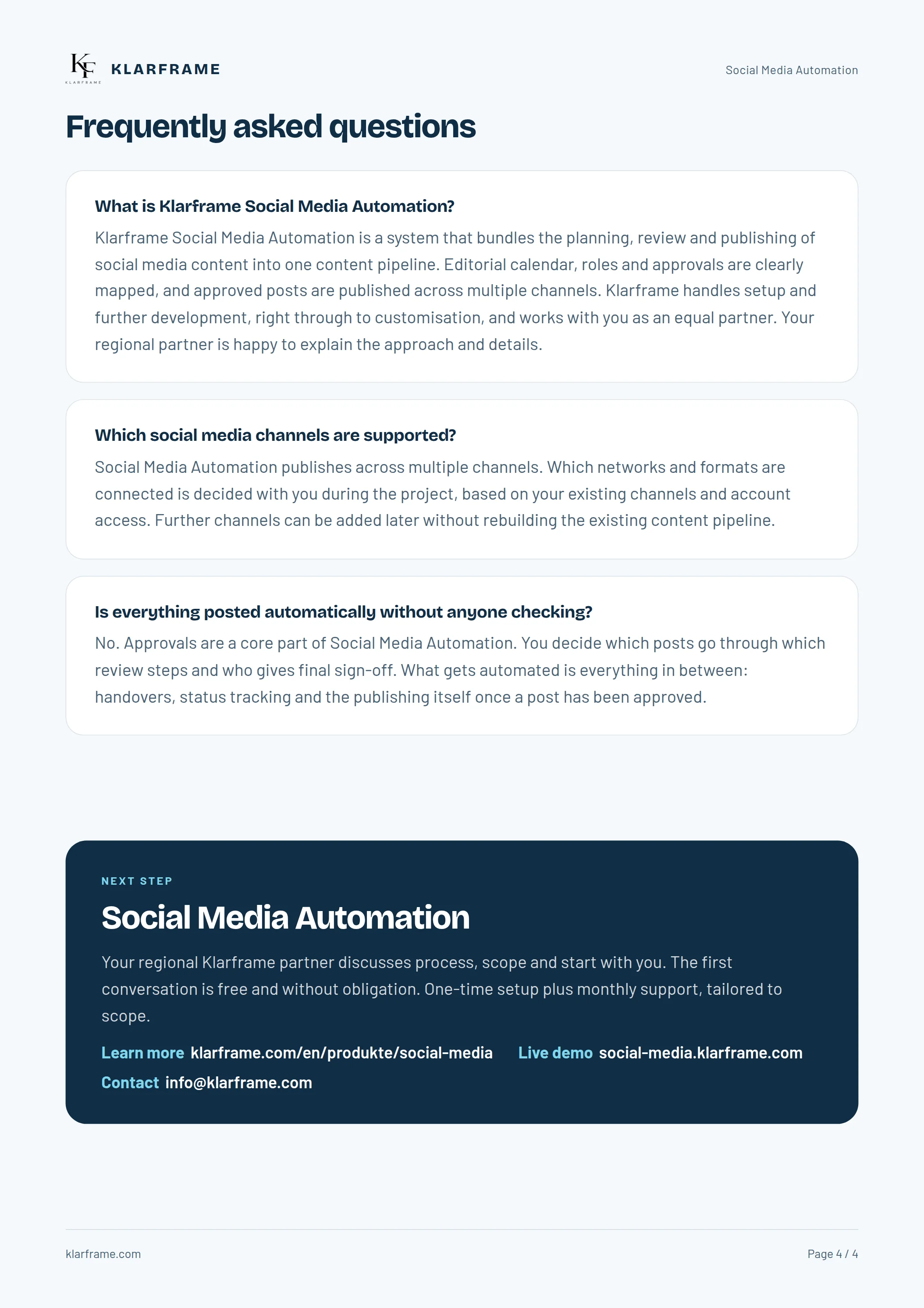 Social Media Automation — Page 4